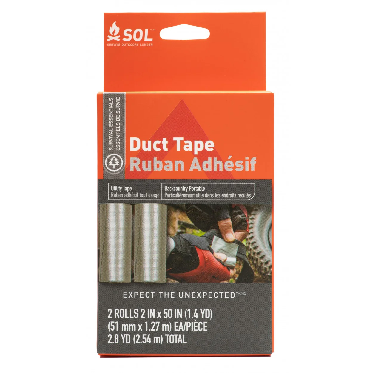 Duct Tape, 2 x 50" Rolls by SOL - Image 2